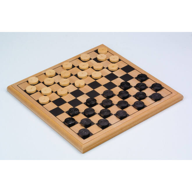 Damspel compleet 30 x 30 cm