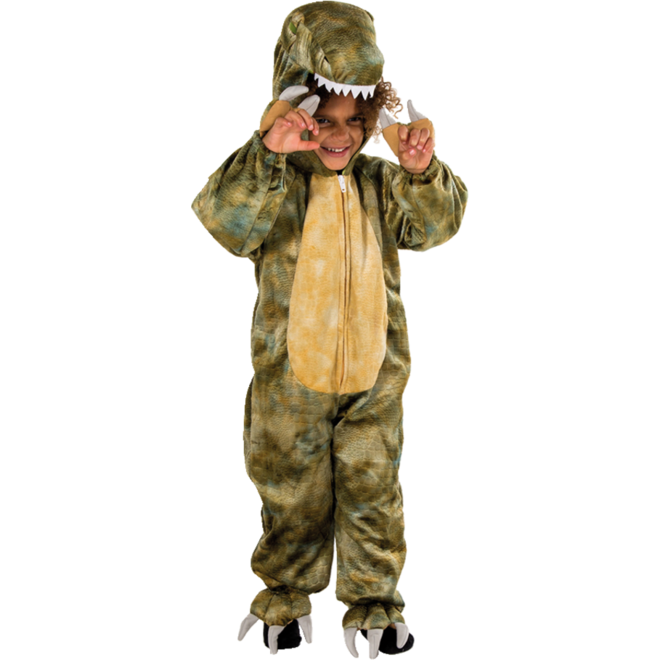 Verkleedkleding T-Rex, 4-7 jaar