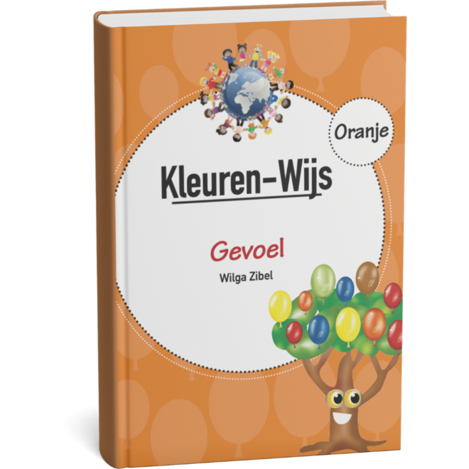 Kleurenwijs boek Oranje, over gevoel