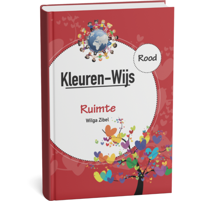 Kleurenwijs boek Rood, over ruimte