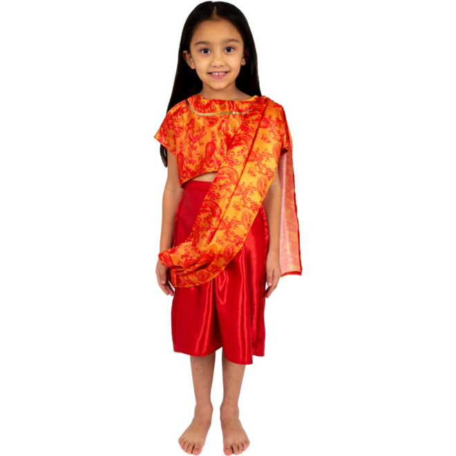 Verkleedkleding Sari, 3-5 jaar
