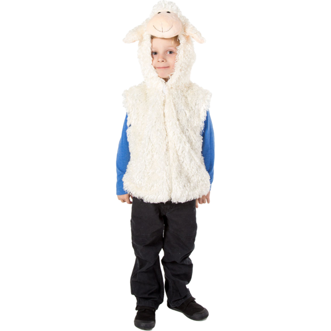Verkleedkleding schaap, 3-7 jaar