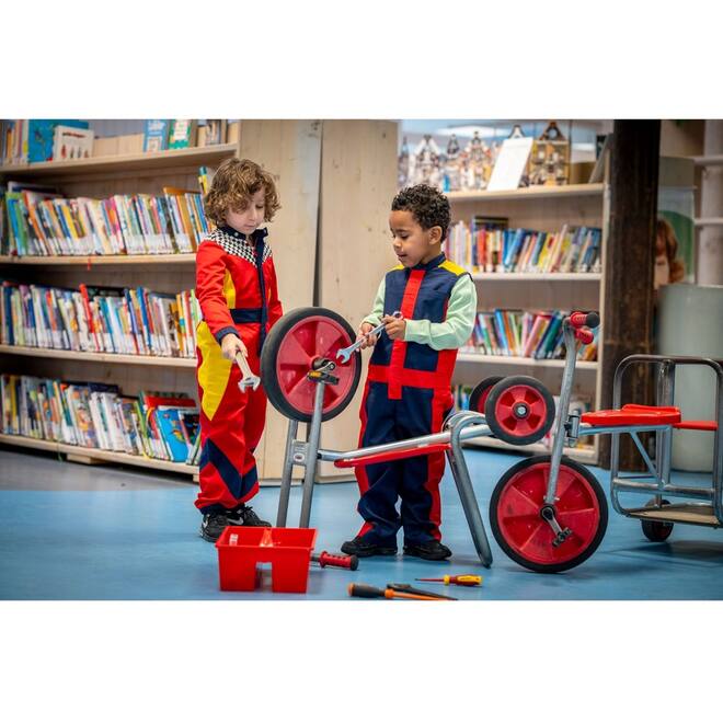 Coureur verkleedkleding (2-4 jaar)