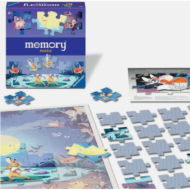 Memory® Puzzle Dieren