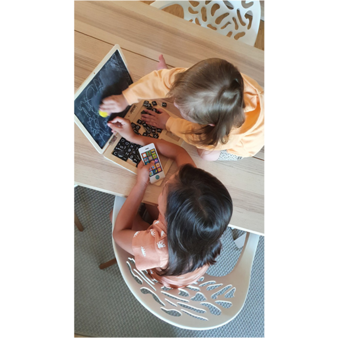 Small Foot - Houten Laptop met Magneetbord