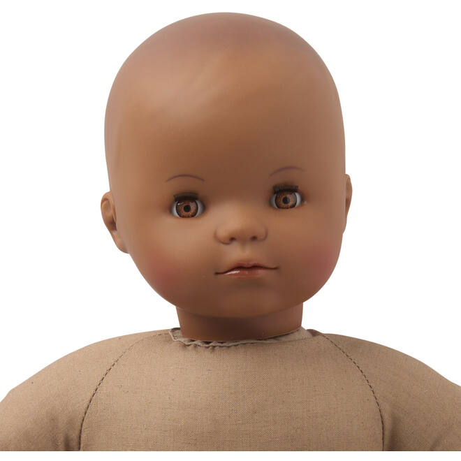 Pop zacht Afrikaans zonder haar, 40 cm, Les Pluminis