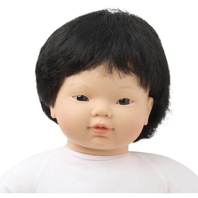 Pop zacht Aziatisch met kort haar, 40 cm, Les Pluminis