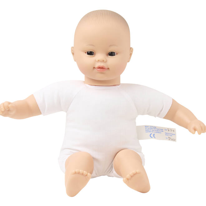 Pop zacht Aziatisch zonder haar, 30 cm, Les Pluminis