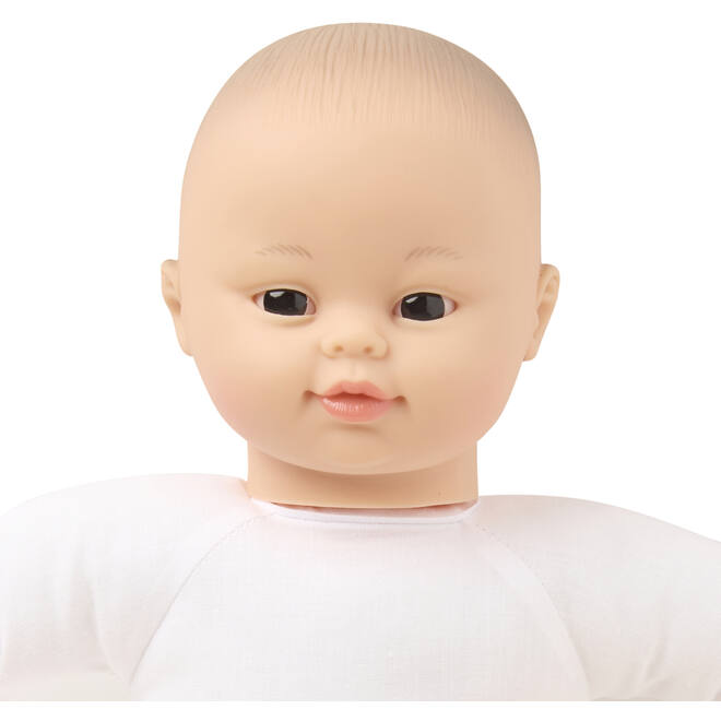 Pop zacht Aziatisch zonder haar, 30 cm, Les Pluminis