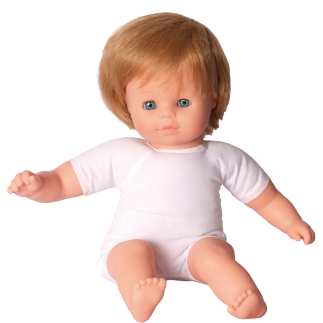 Pop zacht Europees met kort haar, 30 cm, Les Pluminis