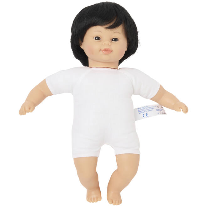 Pop zacht Aziatisch met lang haar, 30 cm, Les Pluminis