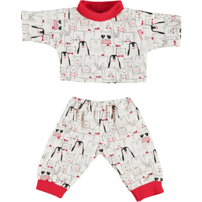 Poppenkleertjes pyjama 30 cm