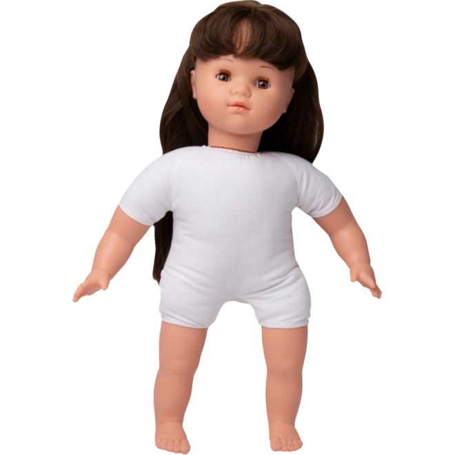 Pop meisje Oriëntaal met haar, 45 cm, Les Pluminis