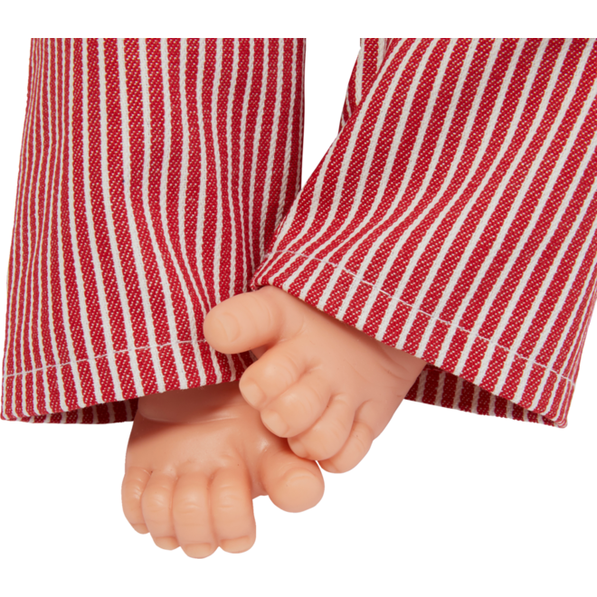 Pop meisje Europees met haar en kleding, 40 cm, Les Pluminis