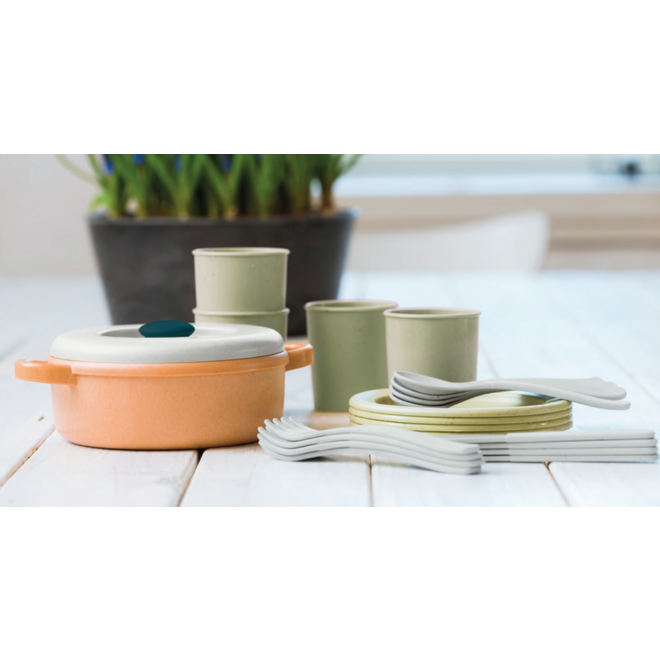 Diner set | BIO, set van 22 onderdelen