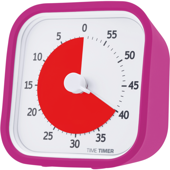 Hoesje voor Time Timer Mod fuchsia