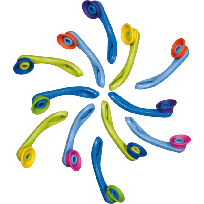 Whisperphone element Variety Pack, set van 12 st. in 6 kleuren