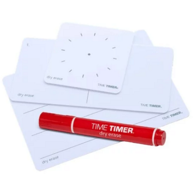 Time Timer® Dry Erase Accessory Bundle