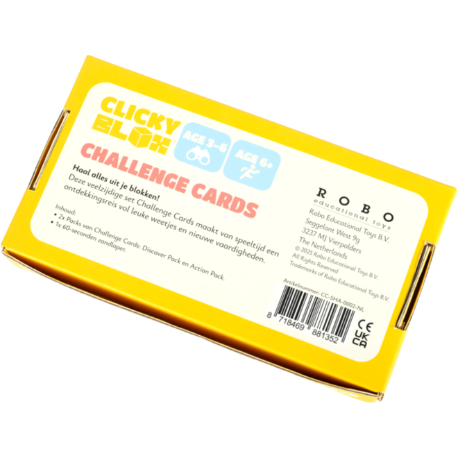 Clickyblox Challenge Cards - Vormen