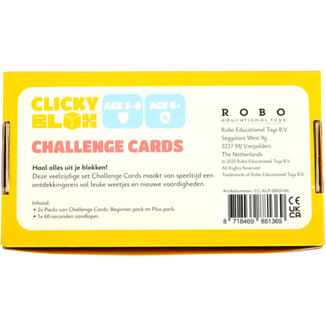 Clickyblox Challenge Cards - Alfabet
