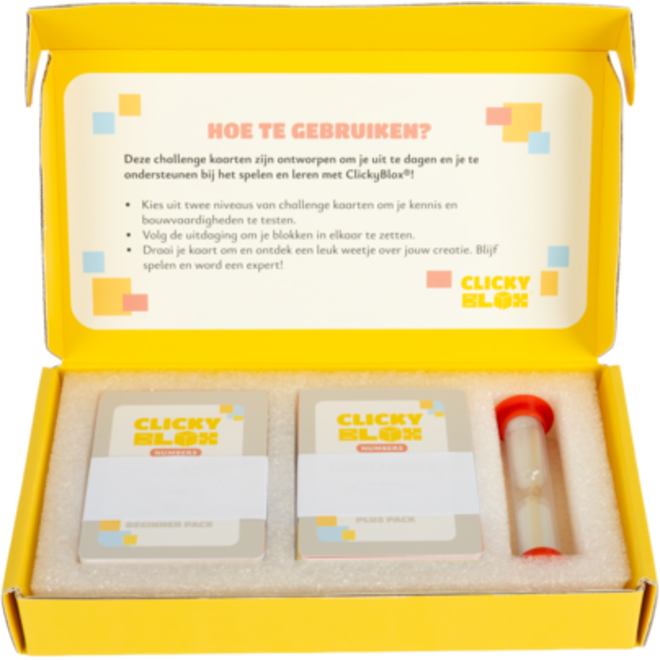 Clickyblox Challenge Cards  - Cijfers