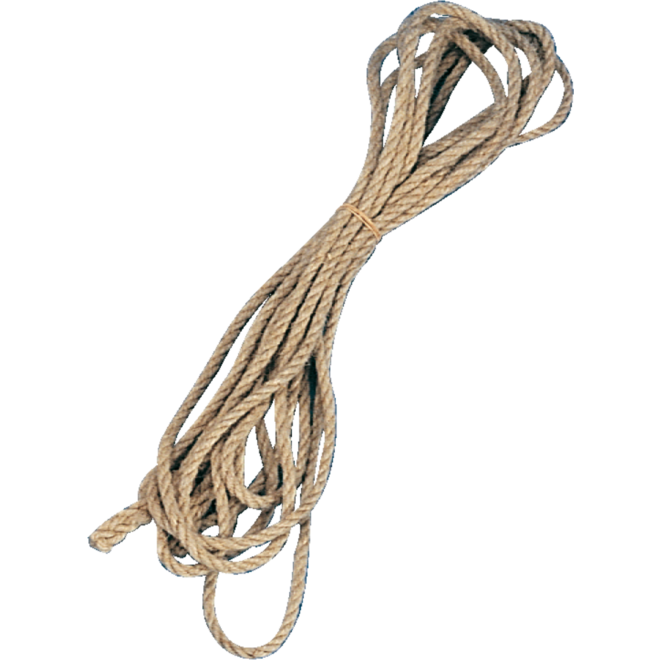 Gymtouwtje hennep 70 cm