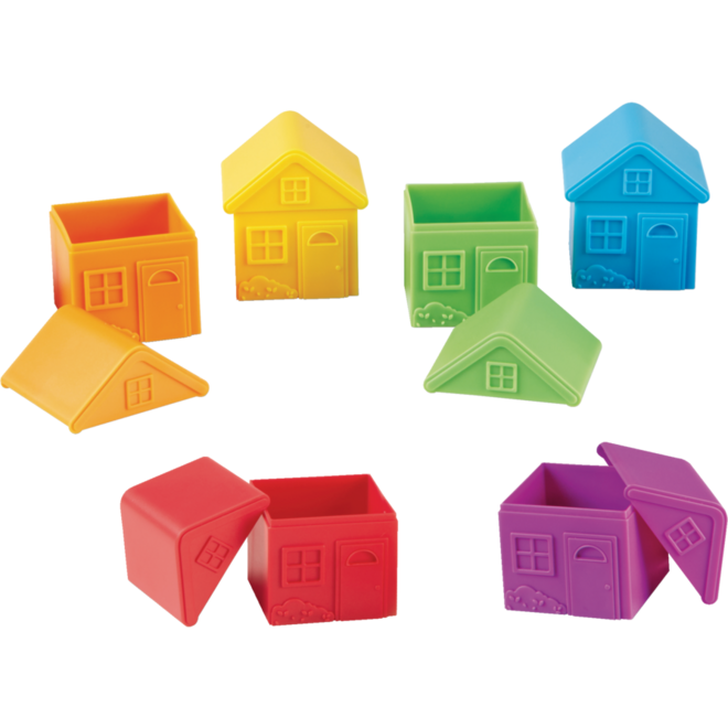 All about me Houses, set van 12 onderdelen