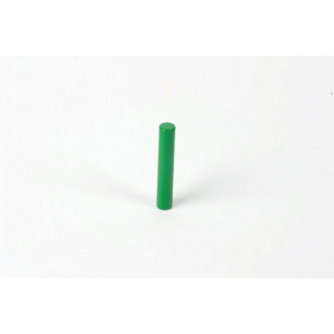 Gekleurde cilinder, 1e groene cilinder