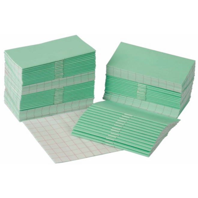 Sommenboekjes klein 100 stuks groen