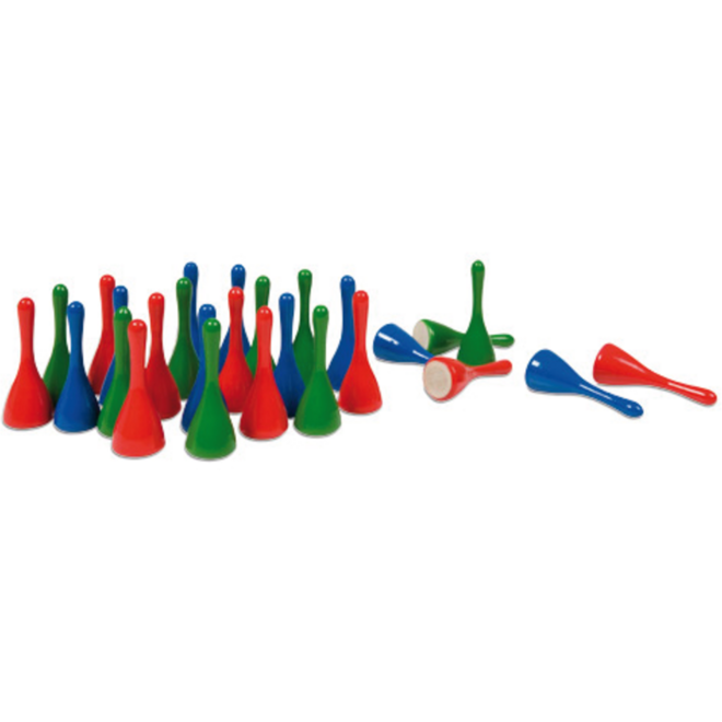 Pionnen groot, set van 27 stuks