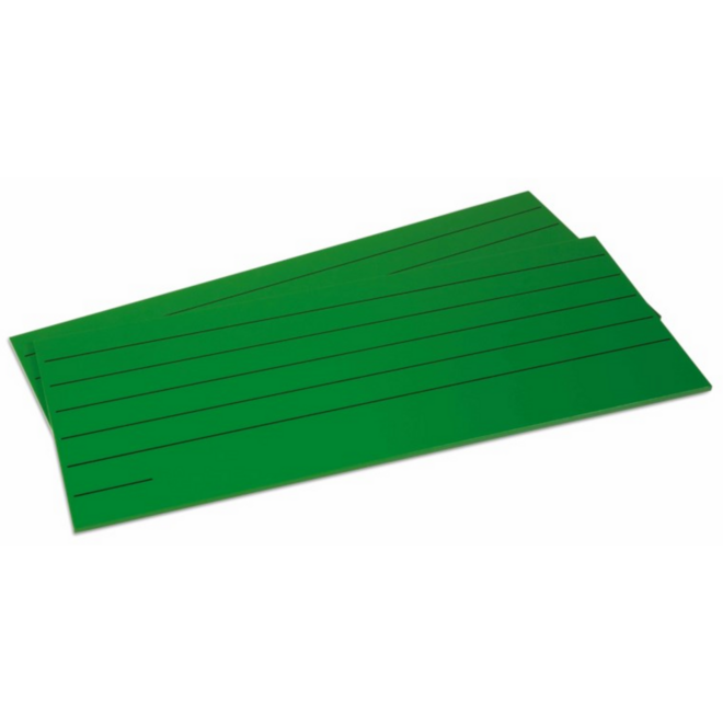 Twee planken met de notenbalk