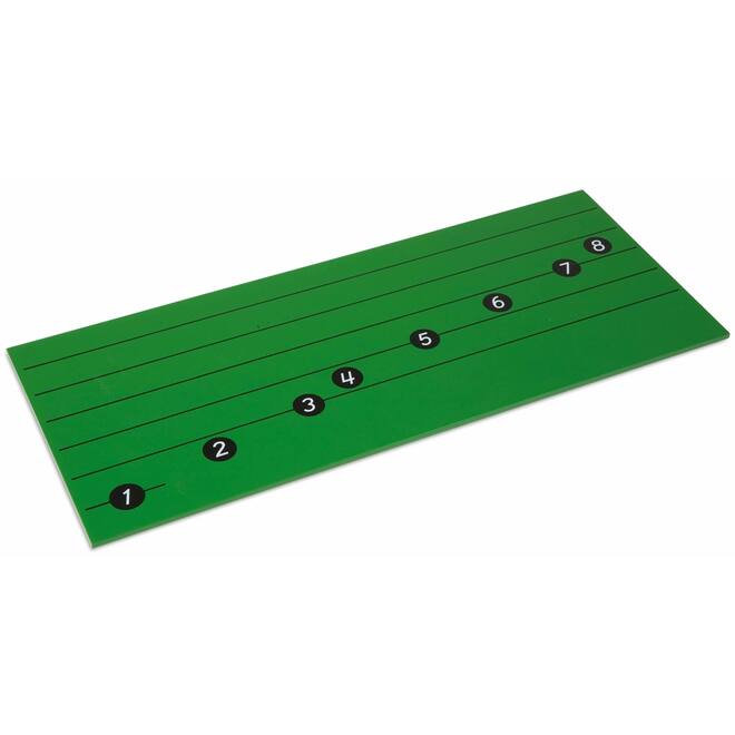 Notenbalk met noten