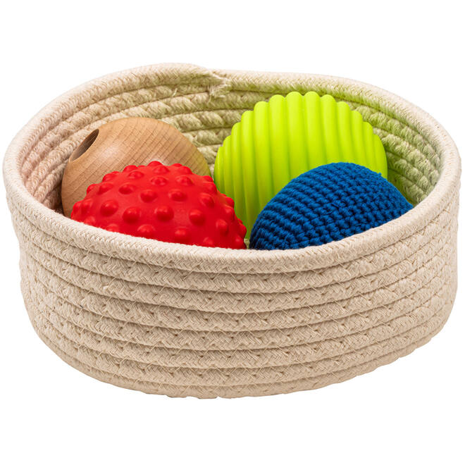 Mand met ballen