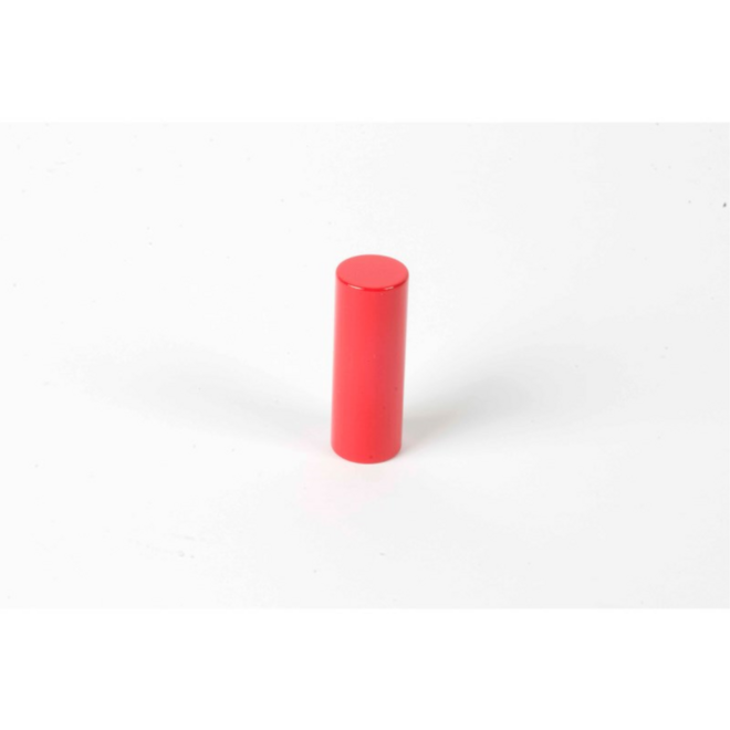 Gekleurde cilinder 3e rood