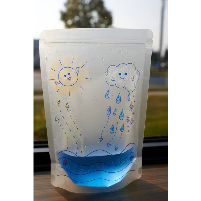 Experimenteerzakjes Watercyclus 18 x 25 cm, 24 stuks