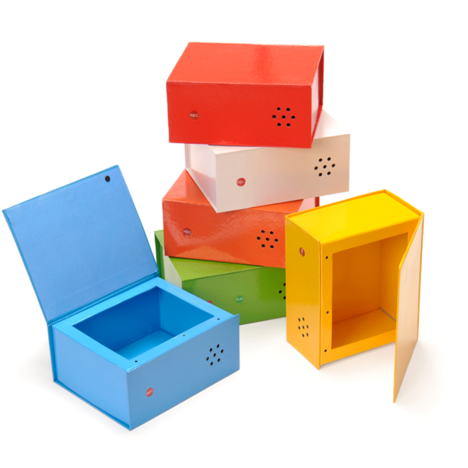 Regenboog vertelboxen