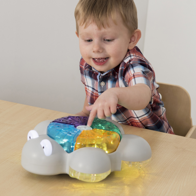 Schildpad lichtgevend en programmeerbaar voor de jongste kinderen