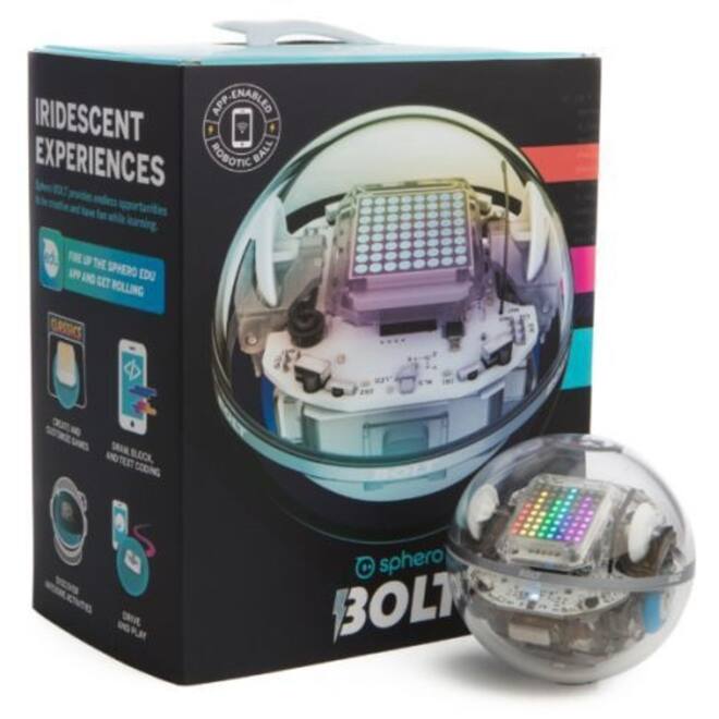 Sphero Bolt – Power Pack – robotbal met LED matrix display