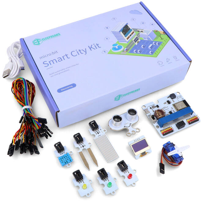 Elecfreaks – 4-in-1-bundel van 4 Smart-sets voor micro:bit