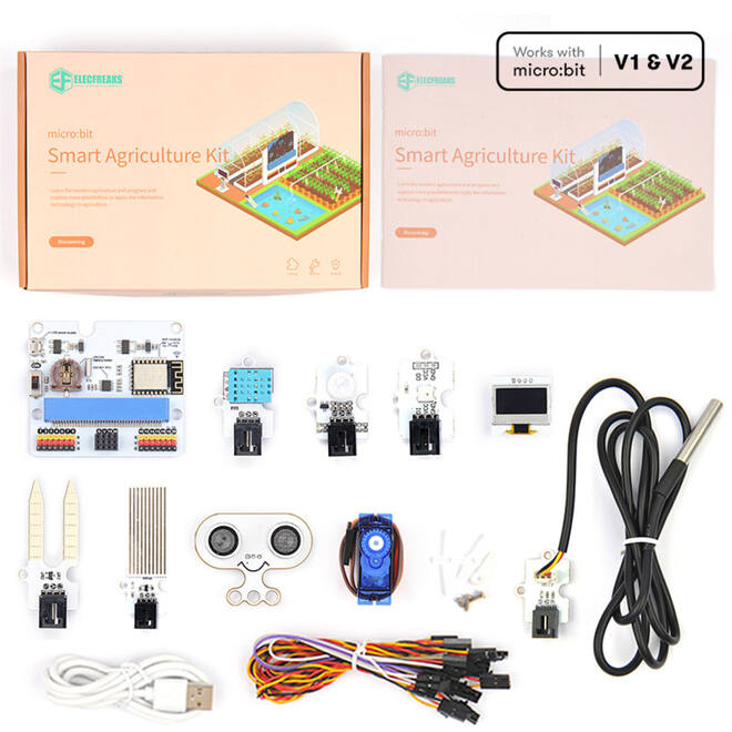 Elecfreaks – 4-in-1-bundel van 4 Smart-sets voor micro:bit