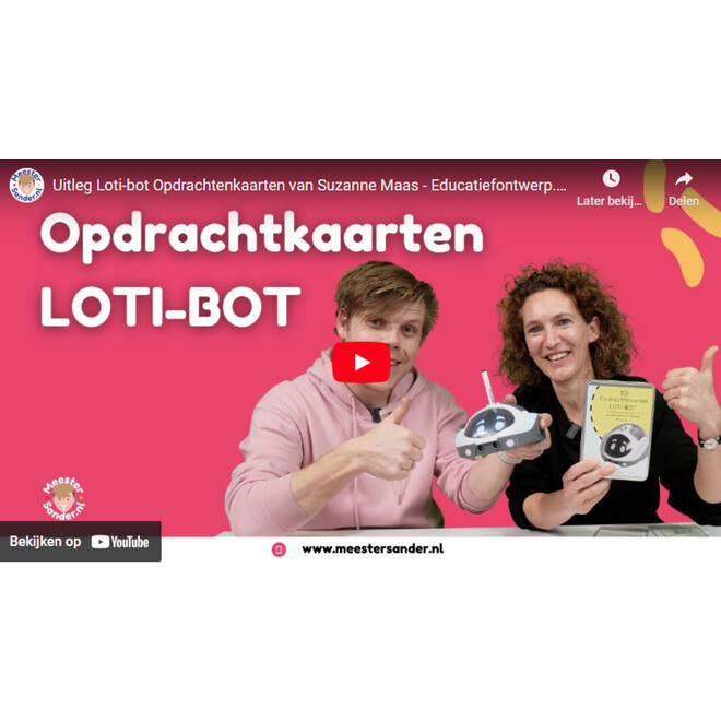 Loti-Bot | opdrachtkaarten, set van 50 stuks