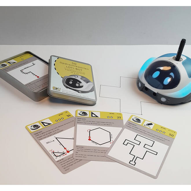 Loti-Bot | opdrachtkaarten, set van 50 stuks