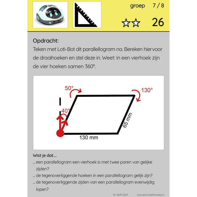Loti-Bot | opdrachtkaarten, set van 50 stuks