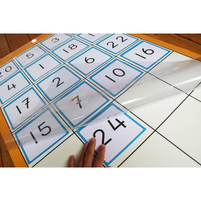 Transparante mat voor Bee-Bot – Blue-Bot en Cubetto