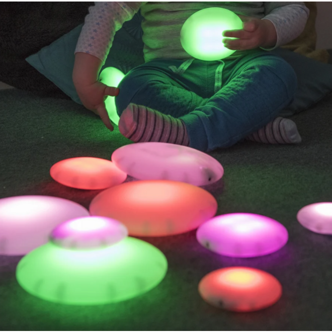 Glow Pebbels, 12 stuks