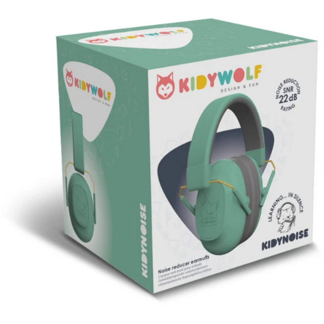 Kidywolf Kidynoise - Hearing protection- Green