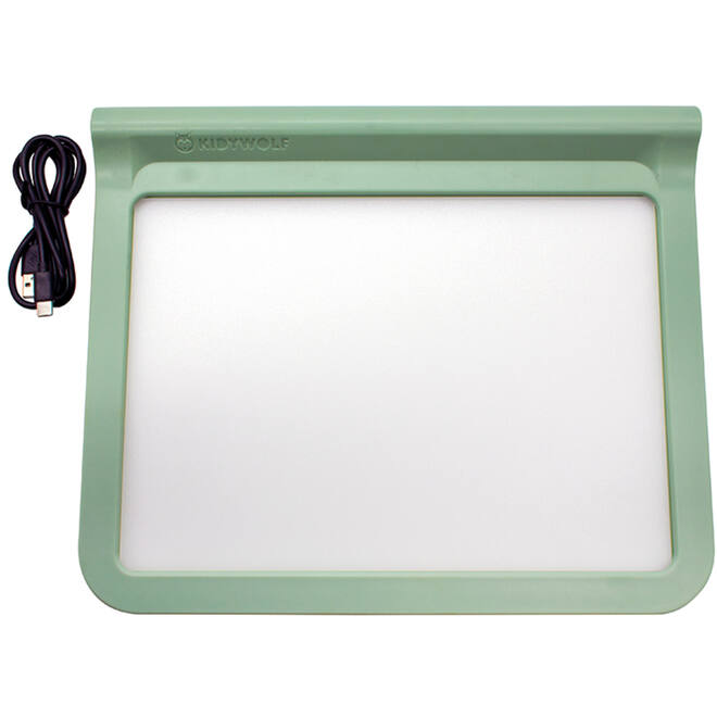 Kidywolf Kidydraw-pro A4 light table 2in1 - Green