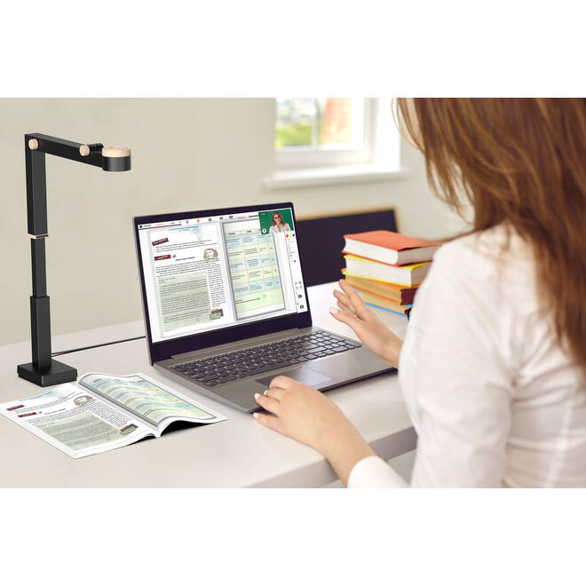 Fancy S pro, 4K documentcamera, webcam en scanner