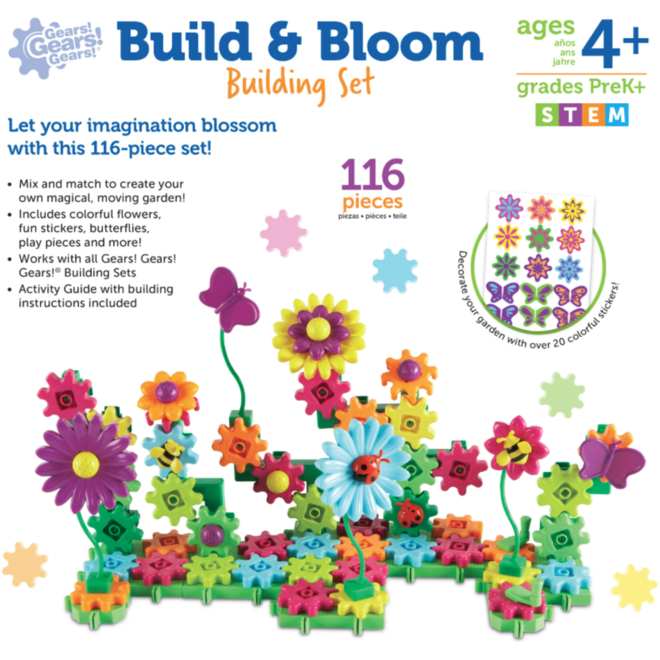 Gears! Gears! Gears!® Build & Bloom Building Set
