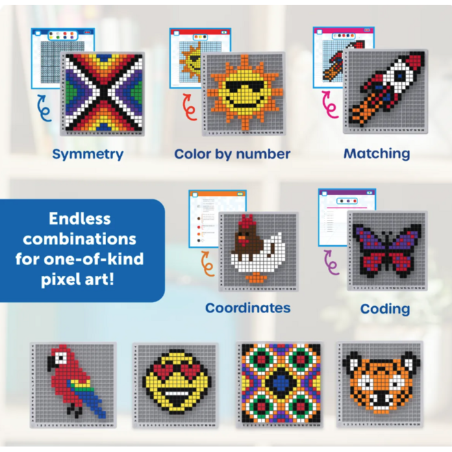 STEM Explorers Pixel Art Pro